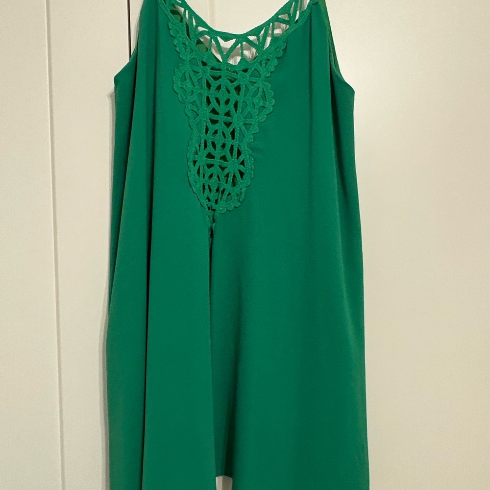 Illa Illa Green Sleeveless Dress